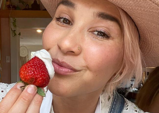 Berries and Coconut Cream: Great for your Skin & Delicious Summer Dessert